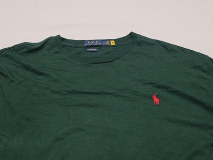 Playera Ralph Lauren Xgrande Xl Verde Big Pony Espalda (Usado)