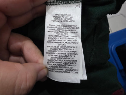 Playera Ralph Lauren Xgrande Xl Verde Big Pony Espalda (Usado)