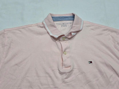 Playera Polo Tommy Hilfiger Xgrande L Rosa (Usado)