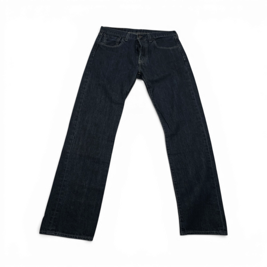 Pantalon Recto Levis 501 29x30 Azul Marino