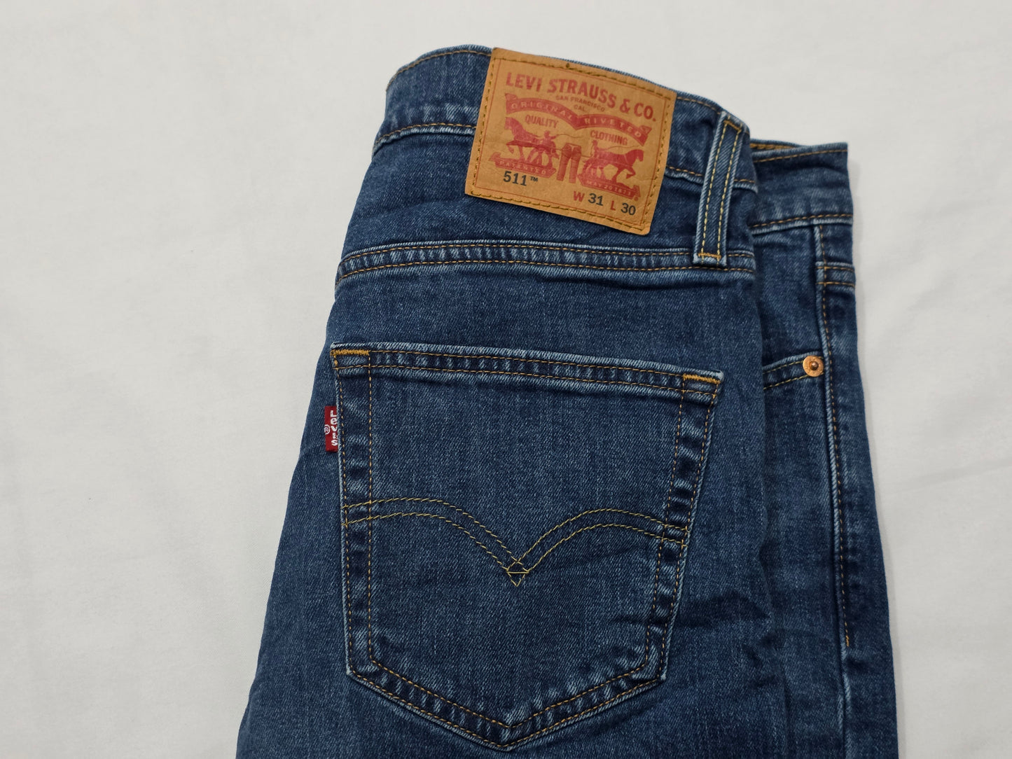 Pantalon Slimfit Levis 511 31x30 Azul