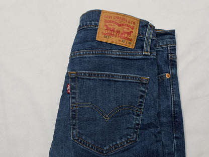 Pantalon Slimfit Levis 511 31x30 Azul