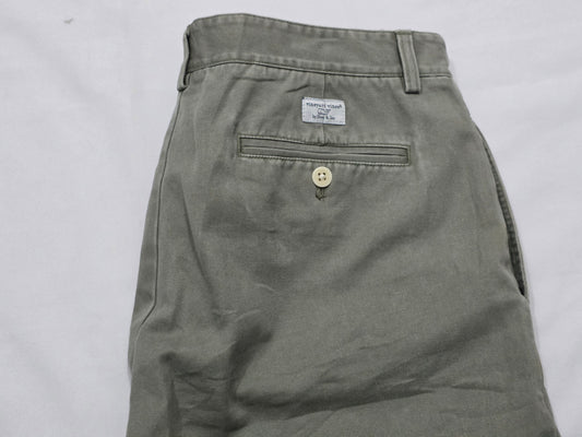 Pantalon Vineyard Vines 34x32 Verde Grisaceo
