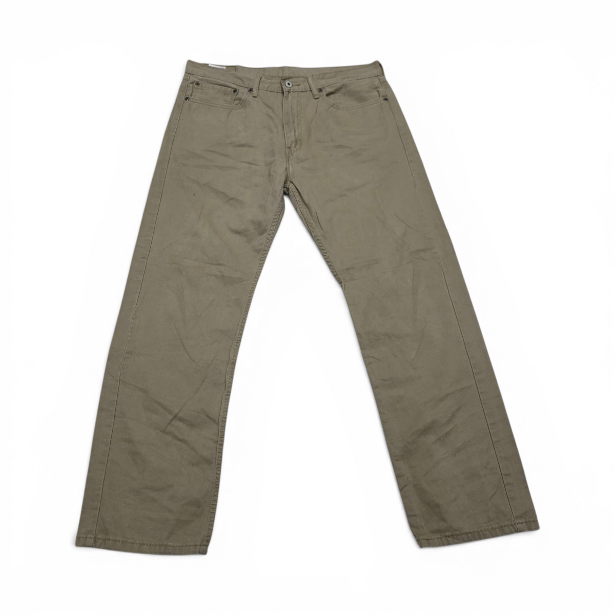 Pantalon Recto Levis 505 36x32 Cafe Claro