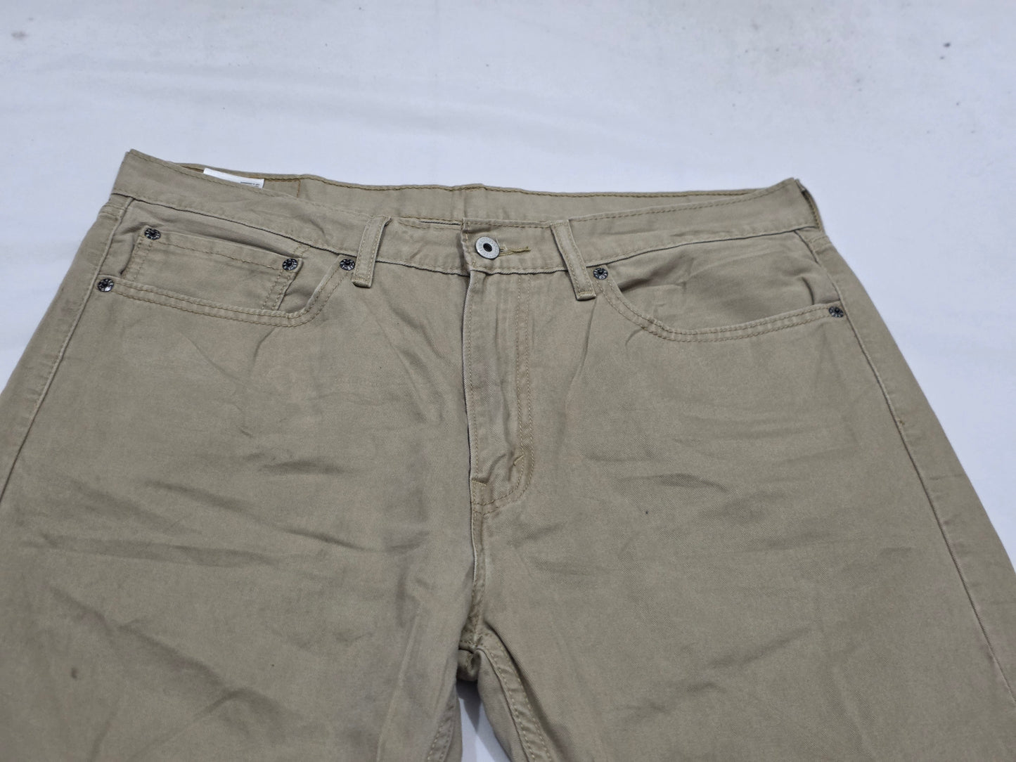 Pantalon Recto Levis 505 36x32 Cafe Claro