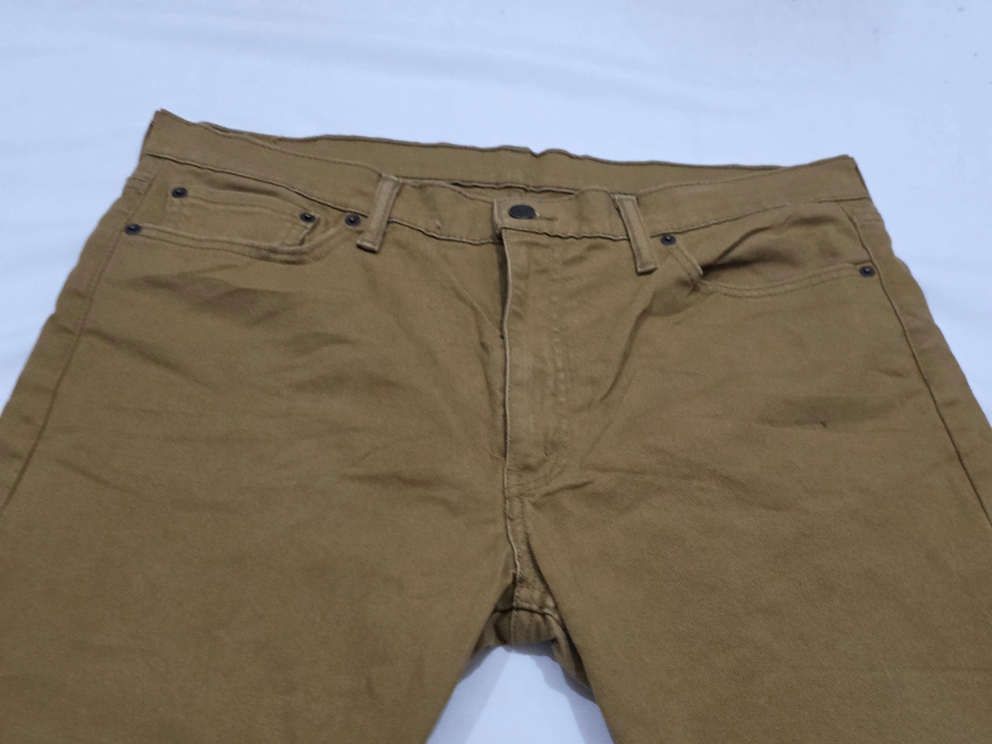 Pantalon Recto Levis 513 35x30 Cafe