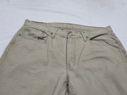 Pantalon Recto Levis 559 36x32 Beige Oscuro