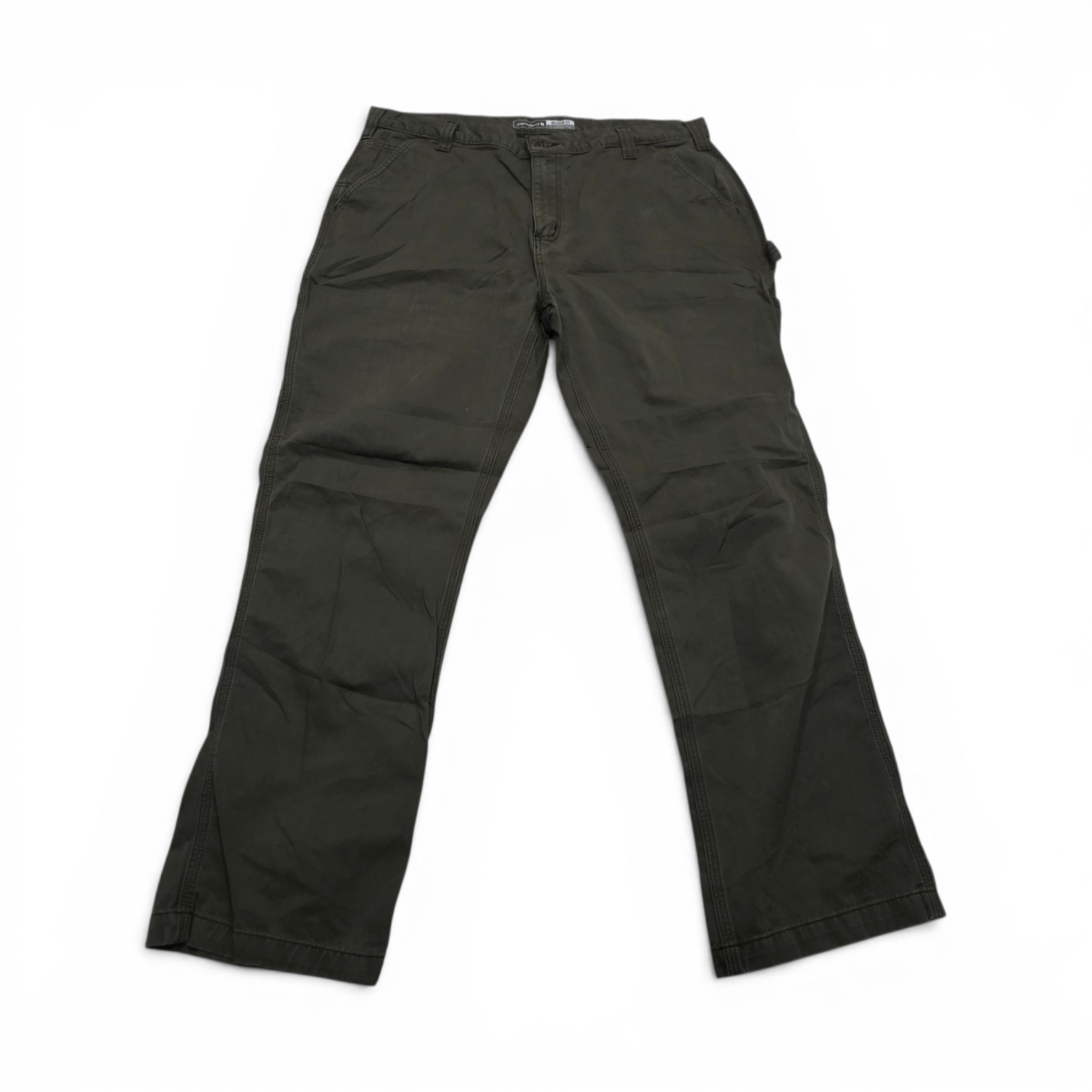 Pantalon Relaxed Fit Carhartt 38x32 Verde (Usado)