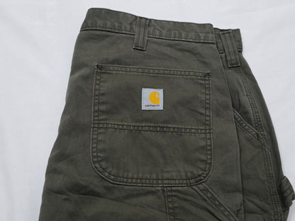 Pantalon Relaxed Fit Carhartt 38x32 Verde (Usado)
