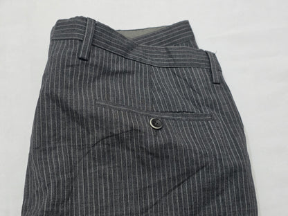Pantalon Recto Hugo Boss 40r Gris Lineas