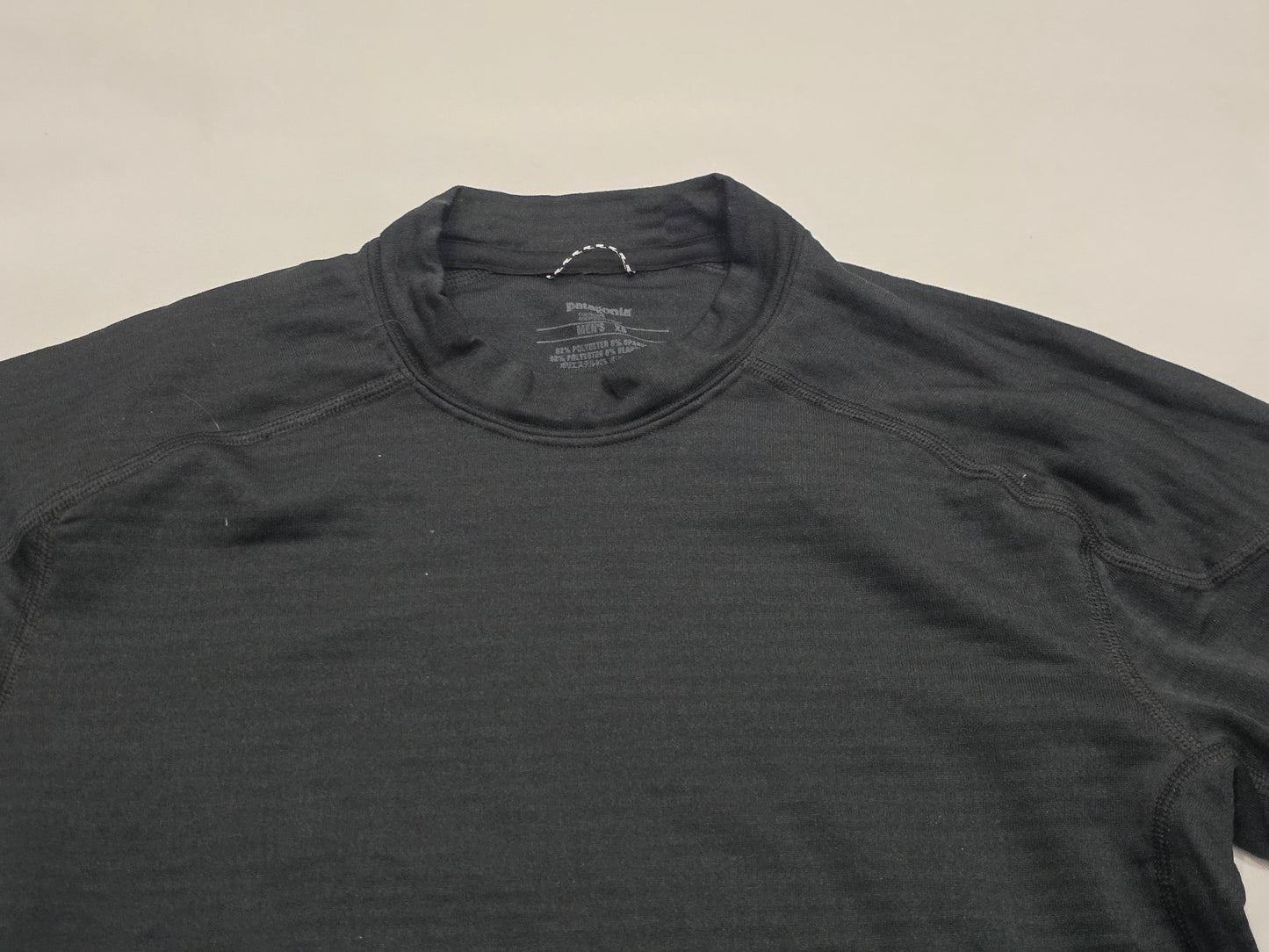 Playera Manga Larga Patagonia Xchico Xs Negro