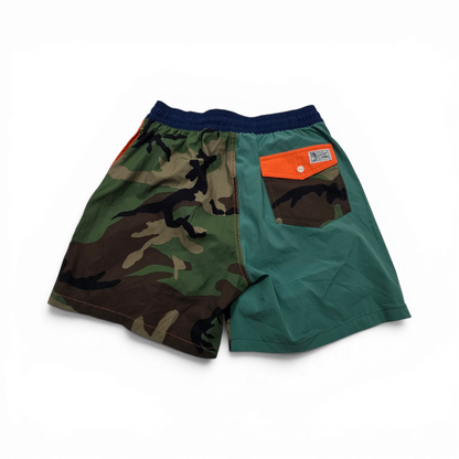 Bermuda Ralph Lauren Chico S Naranja Verde