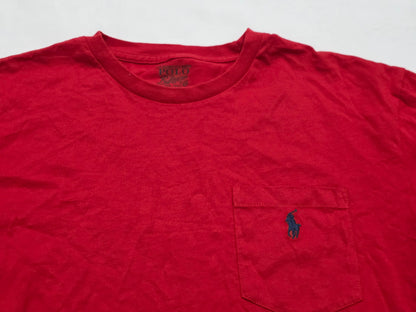 Playera Manga Larga Ralph Lauren Chico S Rojo