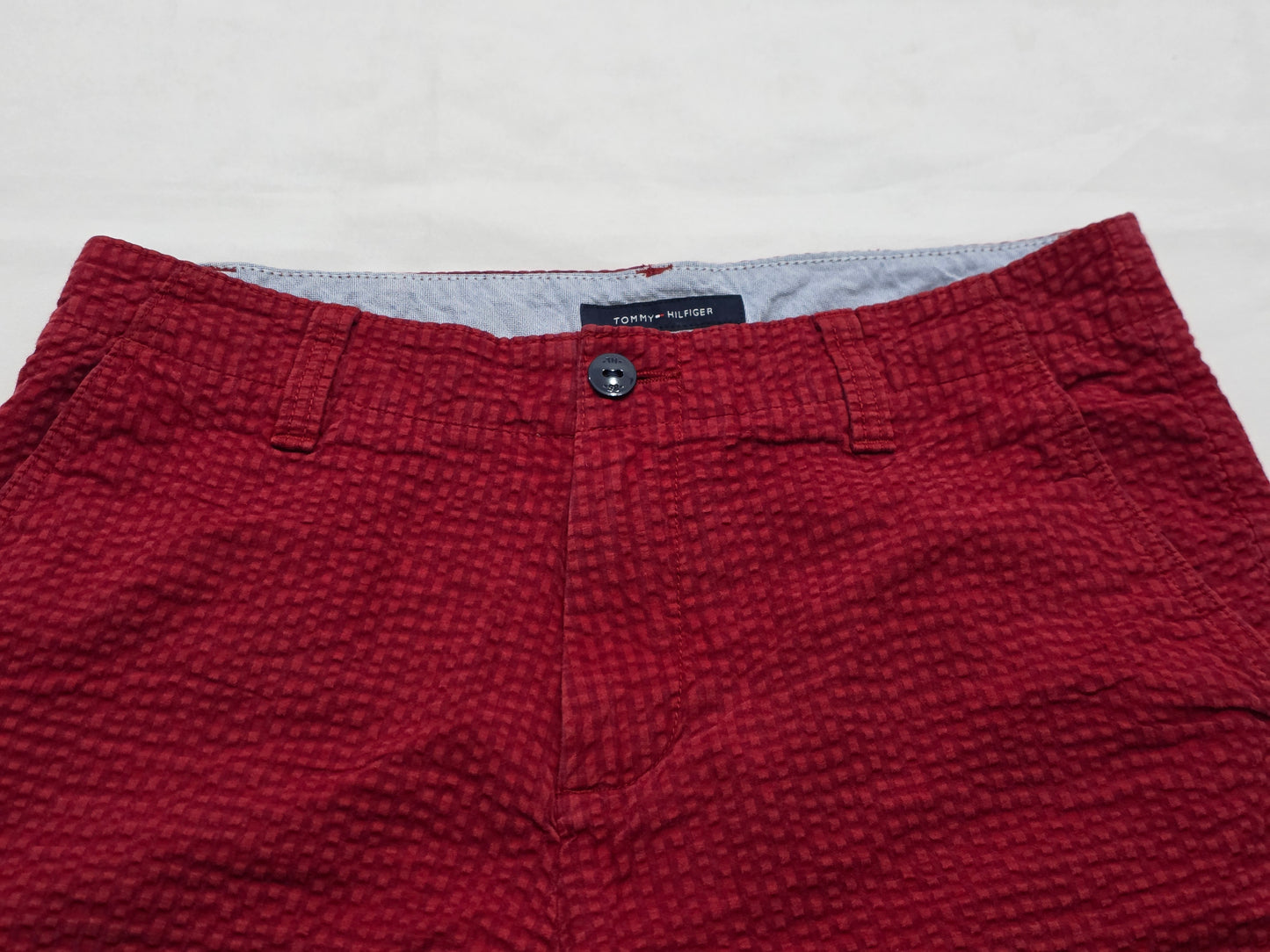 Bermuda Tommy Hilfiger Talla 30 Rojo