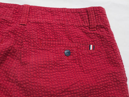 Bermuda Tommy Hilfiger Talla 30 Rojo
