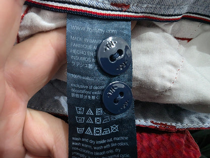 Bermuda Tommy Hilfiger Talla 30 Rojo