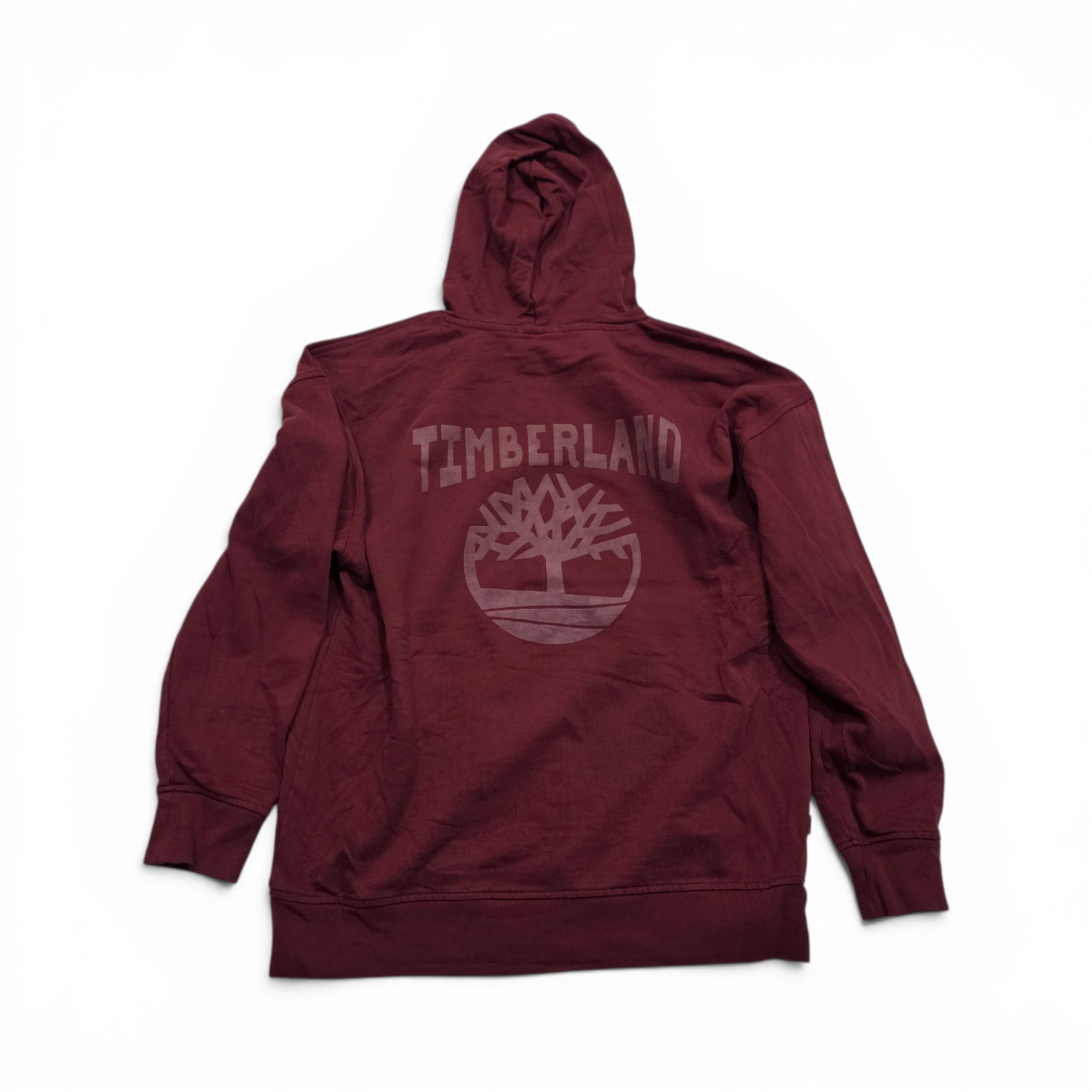 Sudadera Timberland Mediana M Vino Deslavado