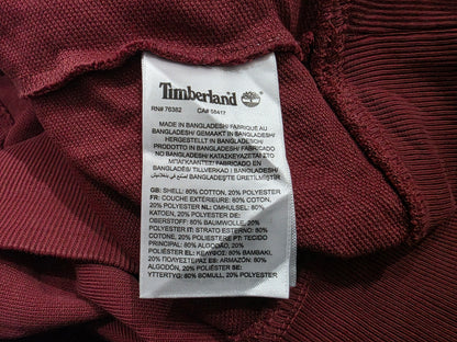 Sudadera Timberland Mediana M Vino Deslavado
