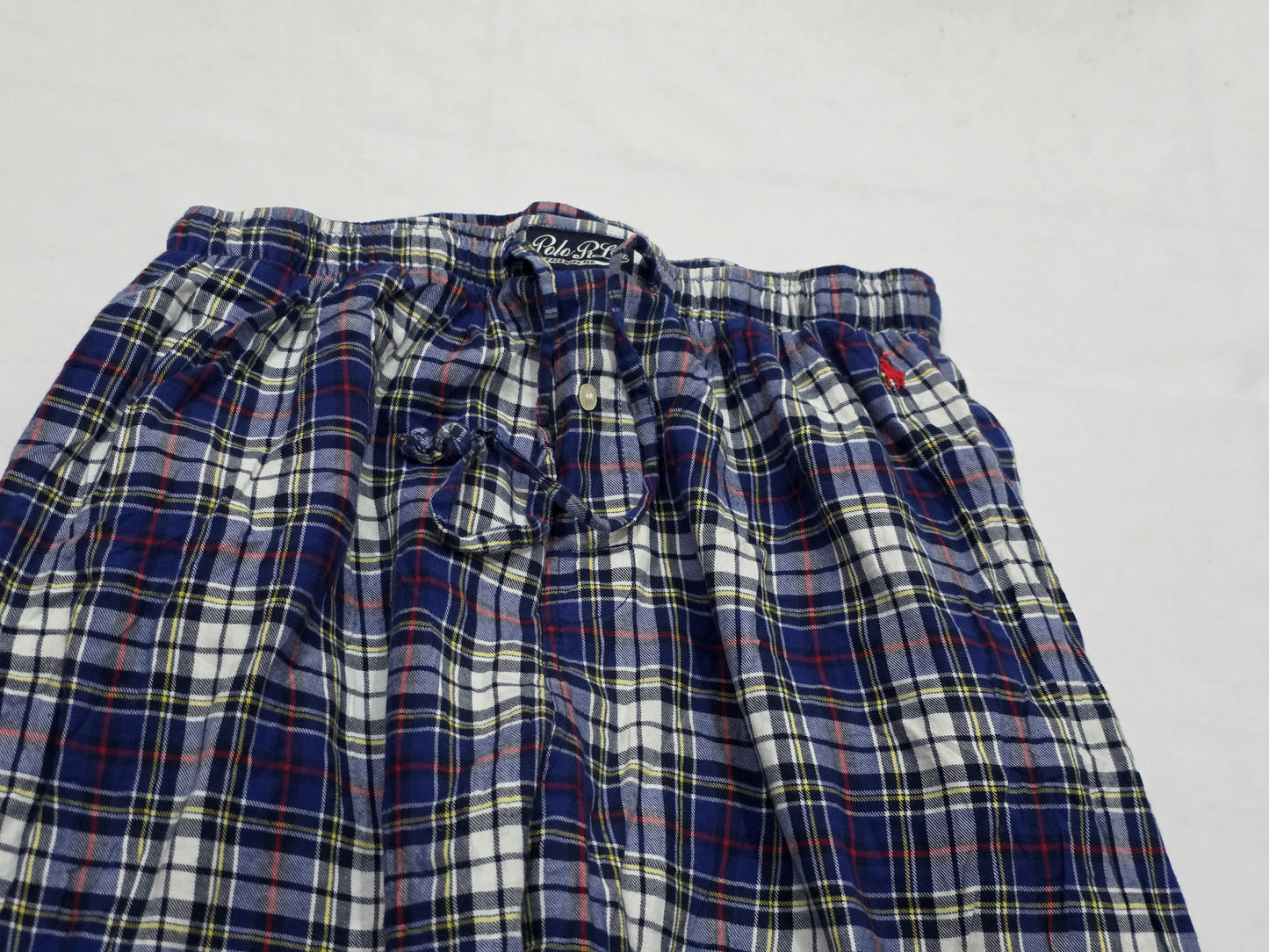 Pijama Ralph Lauren Mediana M Azul Cuadros