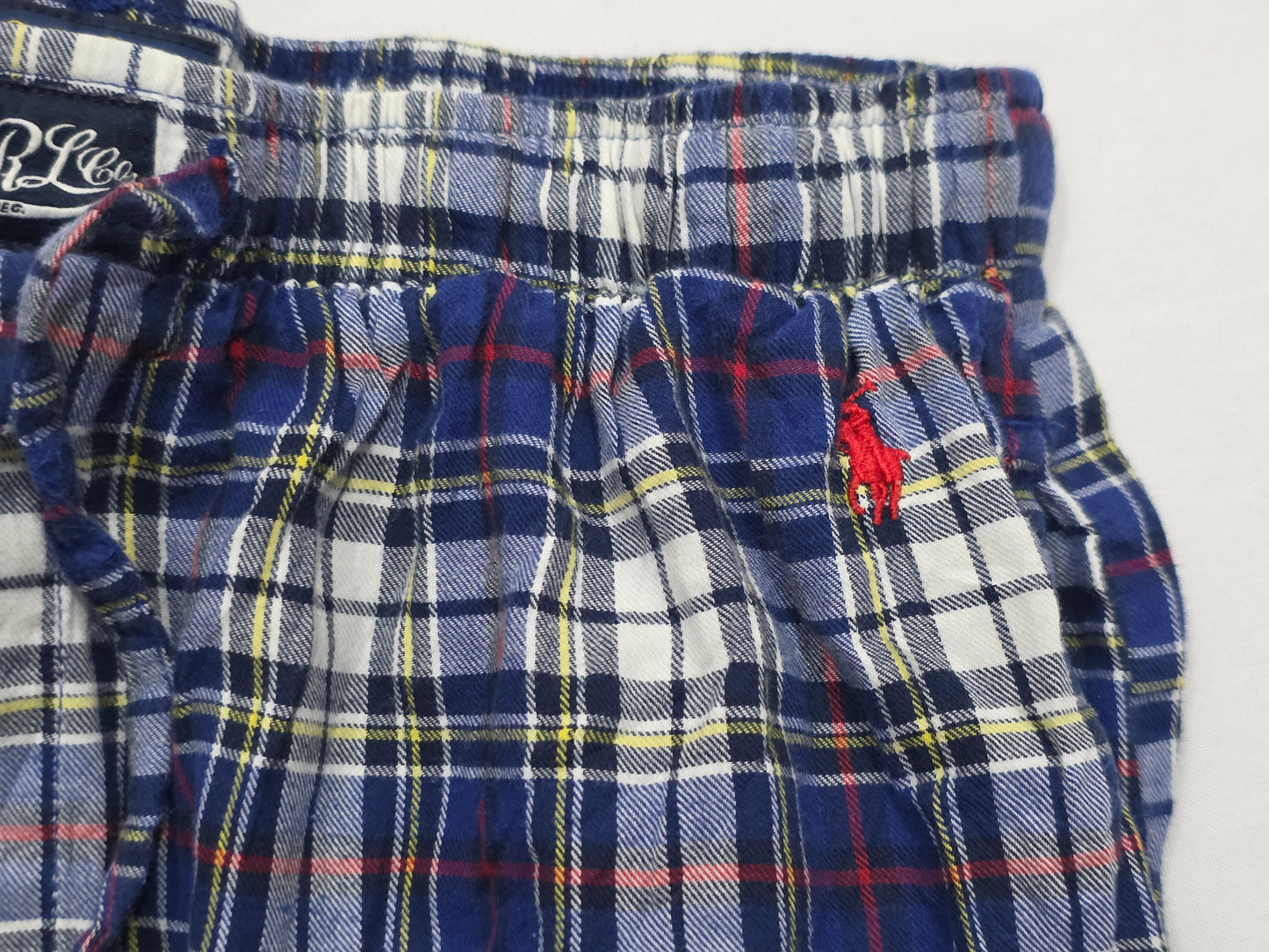 Pijama Ralph Lauren Mediana M Azul Cuadros