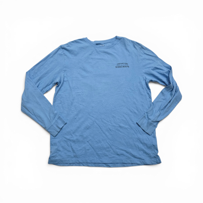Playera Manga Larga Vineyard Vines Mediana M Azul Cielo