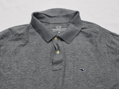 Playera Manga Larga Polo Vineyard Vines Mediana M Gris