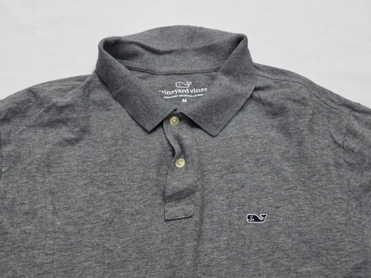 Playera Manga Larga Polo Vineyard Vines Mediana M Gris