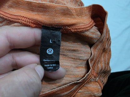 Playera Lululemon Grande L Naranja