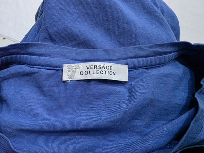 Playera Versace Collection Grande L Azul