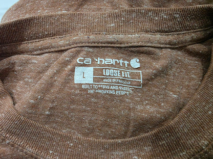 Playera Loose Fit Carhartt Grande L Naranja Oscuro