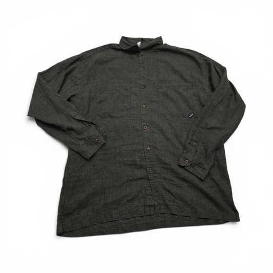 Camisa Patagonia Grande L Gris