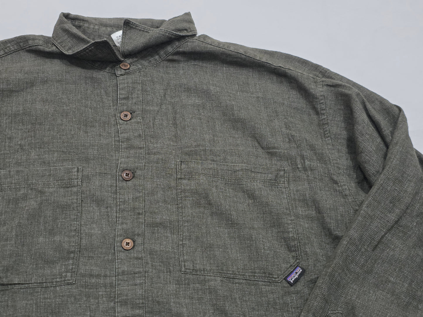 Camisa Patagonia Grande L Gris