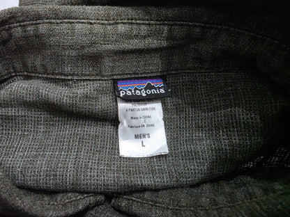 Camisa Patagonia Grande L Gris