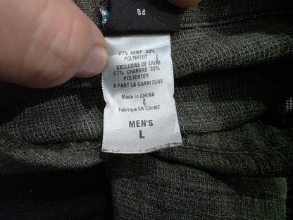 Camisa Patagonia Grande L Gris