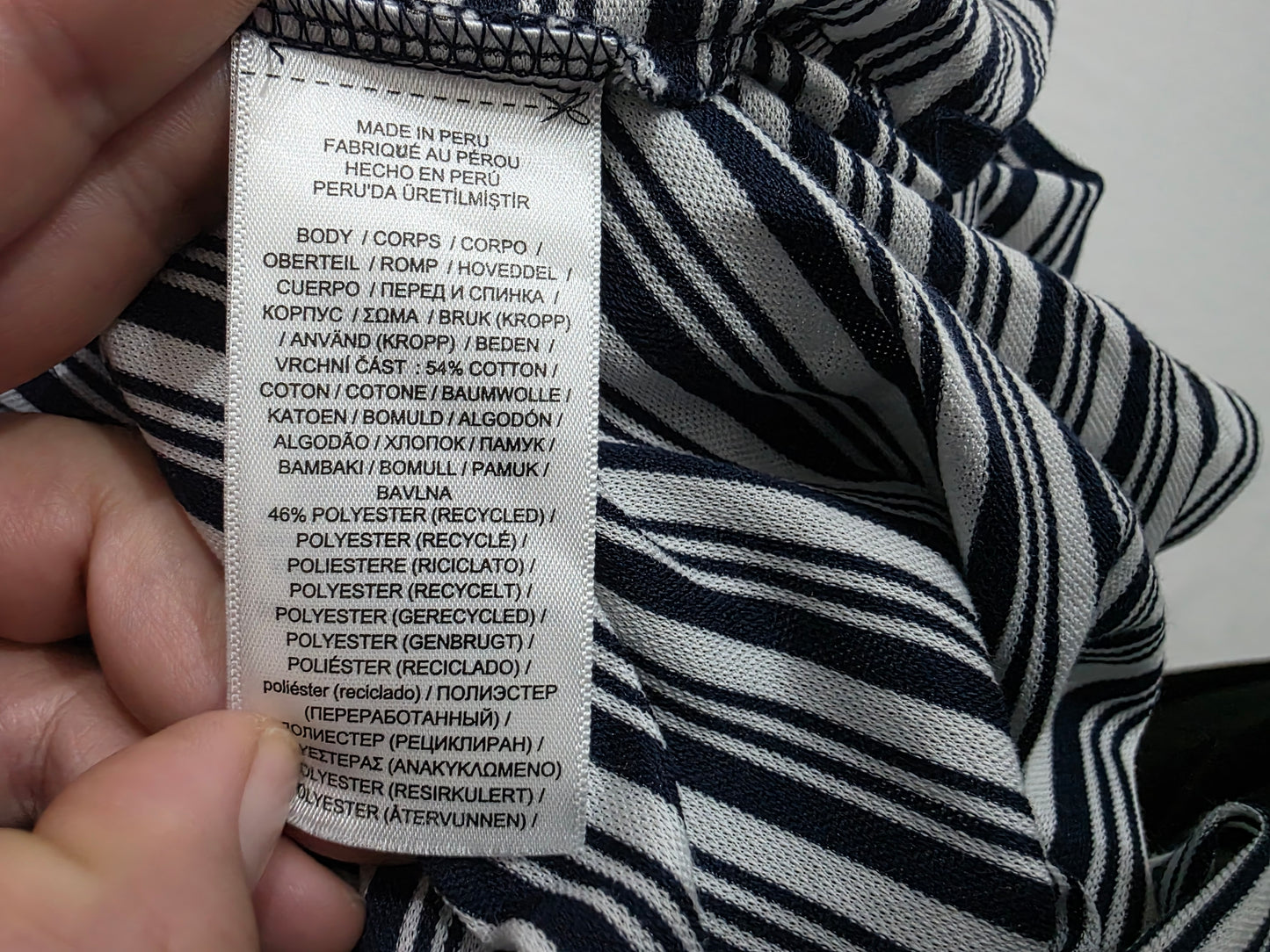 Playera Polo Ralph Lauren Grande L Azul Lineas Pro Fit
