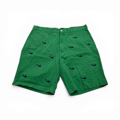 Bermuda Ralph Lauren Talla 36 Verde Deslavado Ballenas