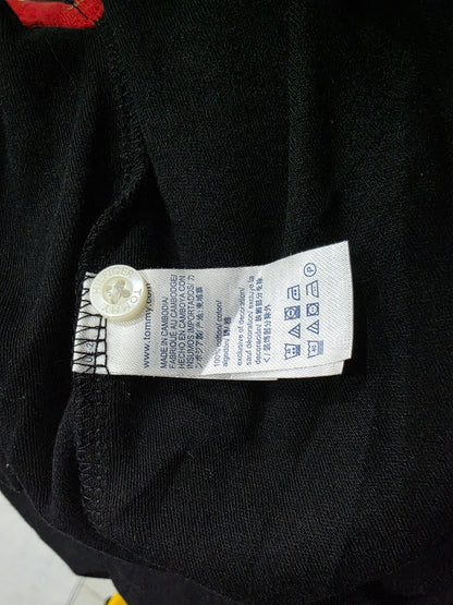 Playera Polo Custom Fit Tommy Hilfiger Grande L Negro