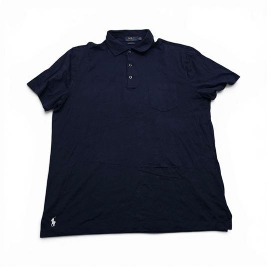 Playera Polo Custom Slimfit Ralph Lauren Grande L Azul