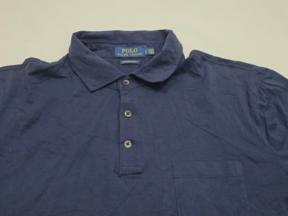 Playera Polo Custom Slimfit Ralph Lauren Grande L Azul