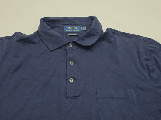 Playera Polo Custom Slimfit Ralph Lauren Grande L Azul