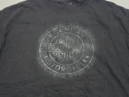 Playera Harley Dvidson Grande L Negro Rochester Minnesota