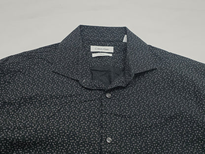 Camisa Calvin Klein Grande L Negro Puntos