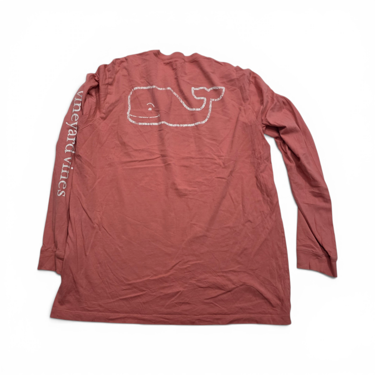 Playera Manga Larga Vineyard Vines Grande L Coral