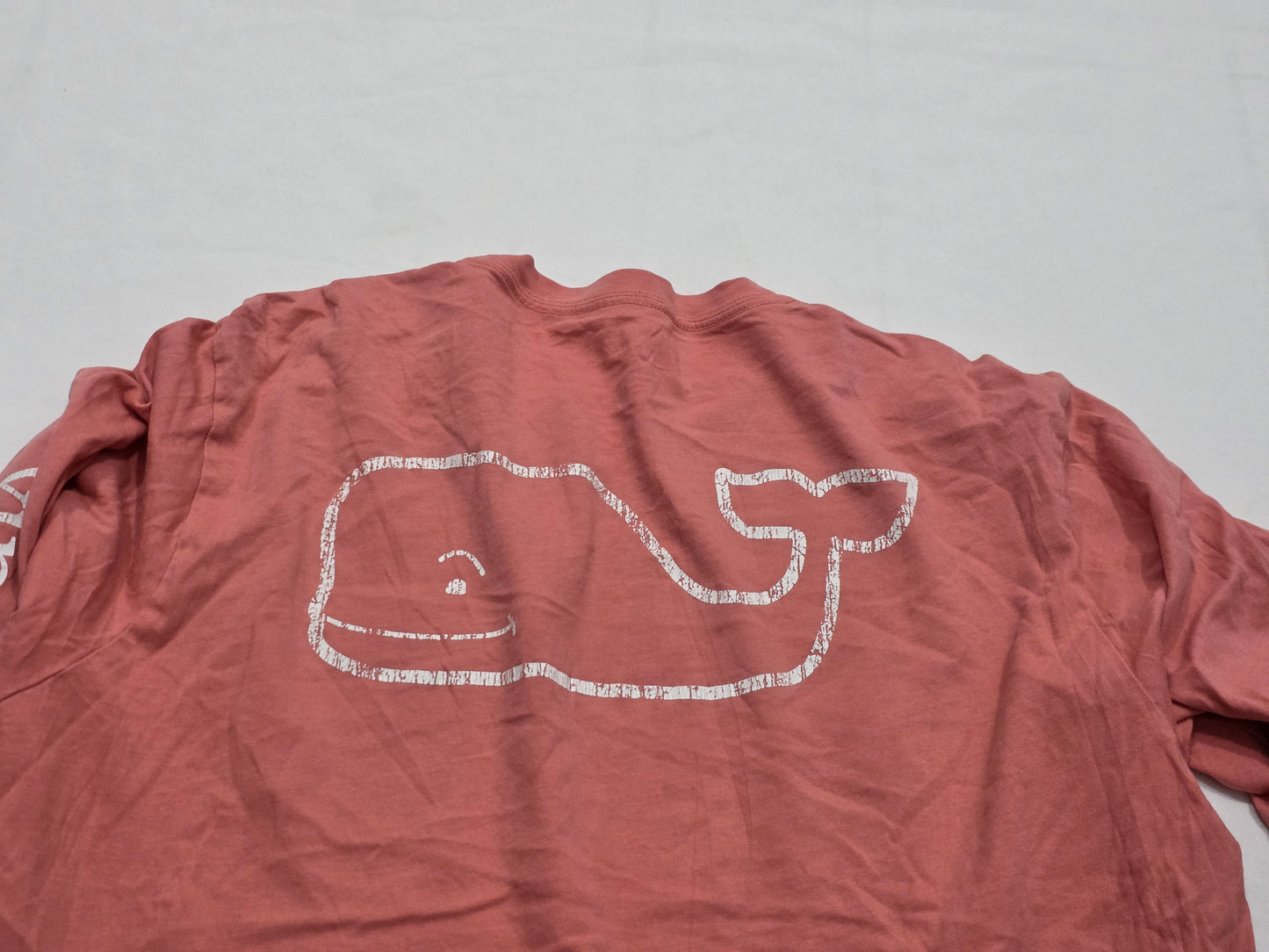 Playera Manga Larga Vineyard Vines Grande L Coral