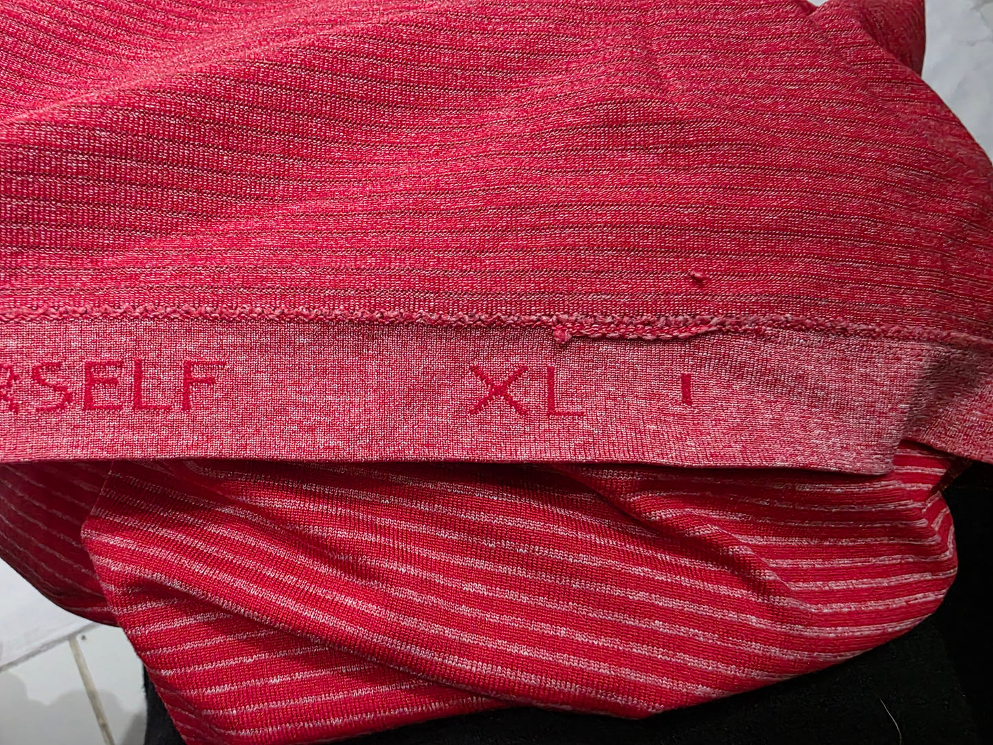 Playera Deportiva Lululemon Xgrande Xl Coral Oscuro
