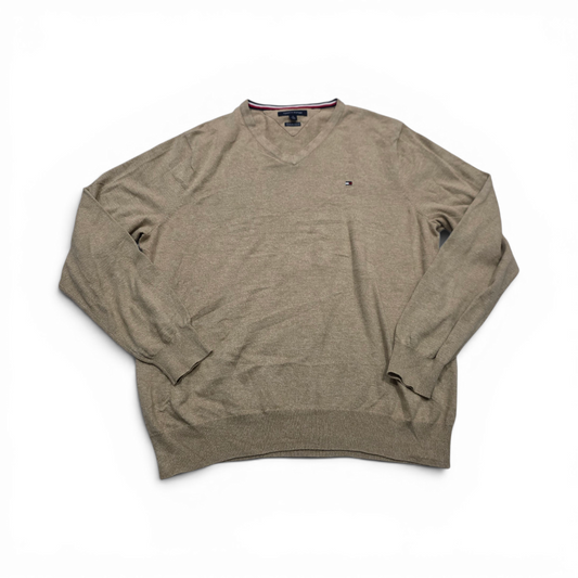 Sueter Tommy Hilfiger Xgrande Xl Cafe Algodon Premium