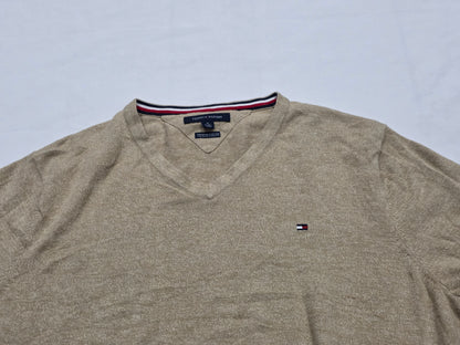 Sueter Tommy Hilfiger Xgrande Xl Cafe Algodon Premium