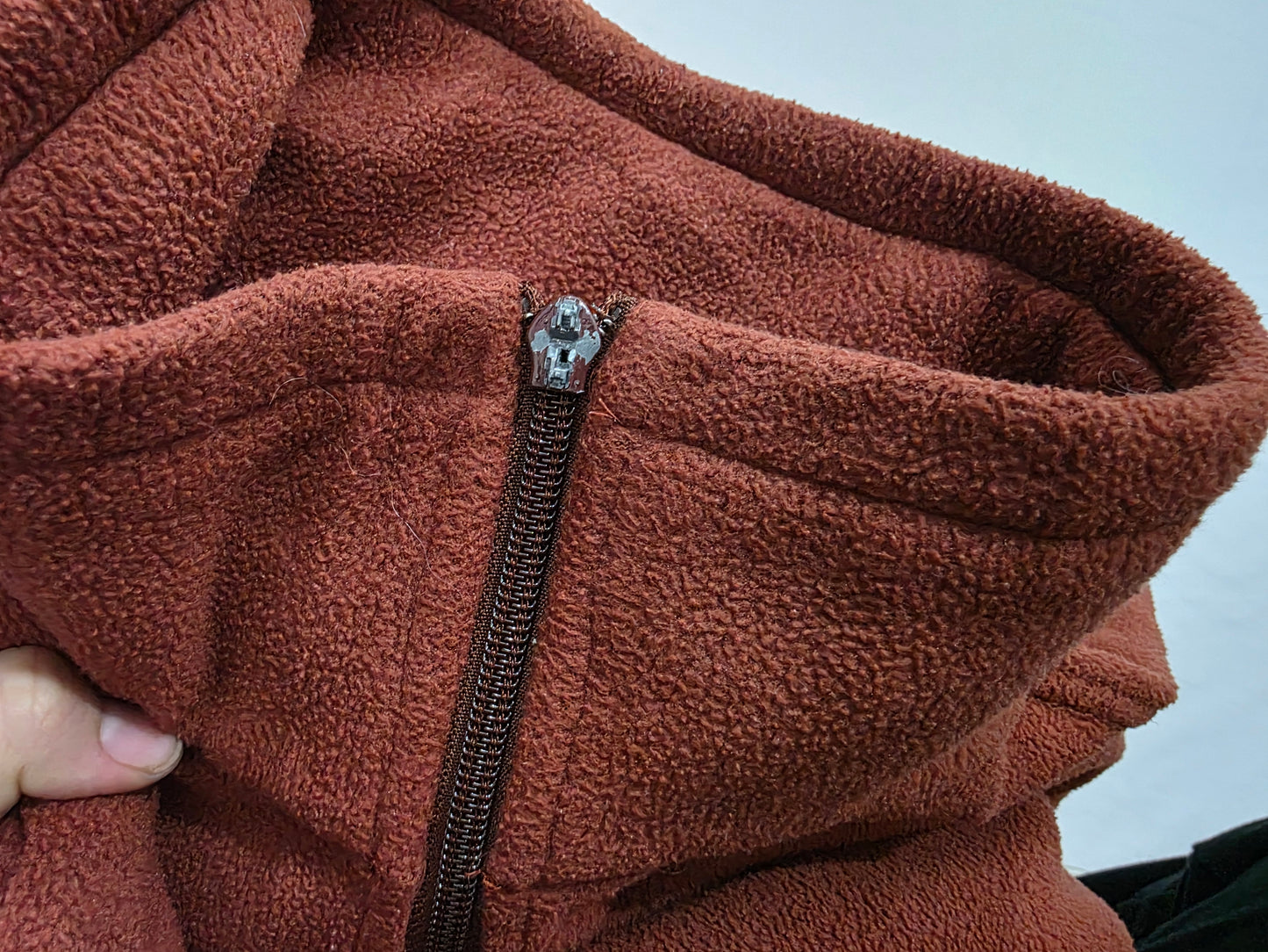 Chamarra Columbia Xgrande Xl Naranja Oscuro Polar