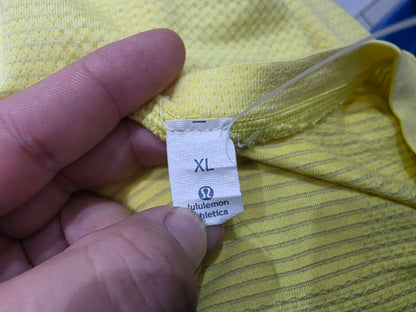 Playera Lululemon Xgrande Xl Amarillo