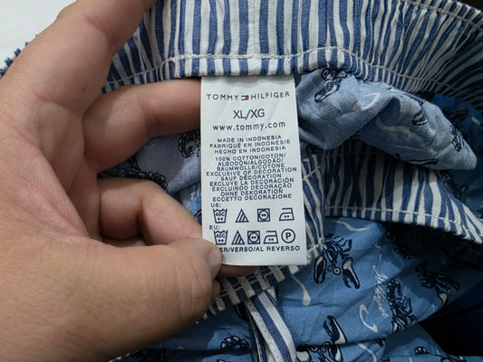 Pijama Tommy Hilfiger Xgrande Xl Azul Langostas